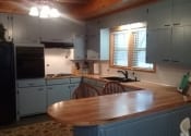 Country kitchen in the Native Stone Farm House